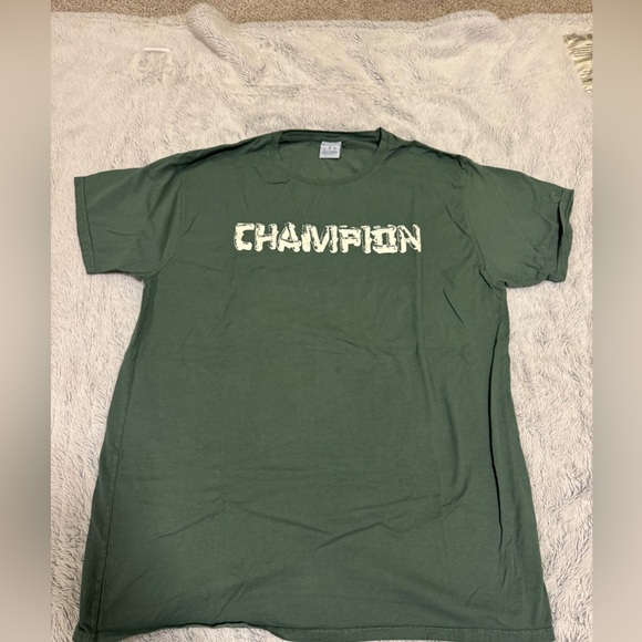 Champion Men's Forest Green Tee - Picture 2 of 7